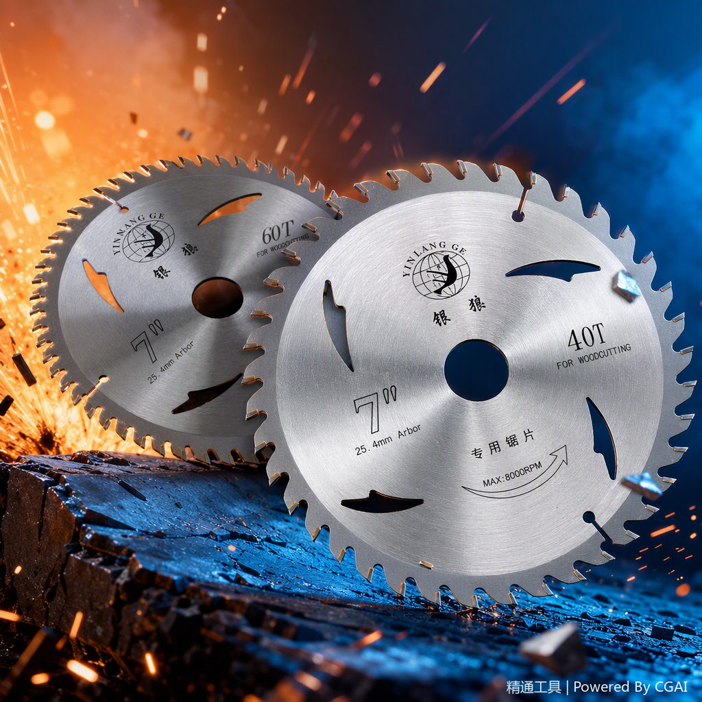 Multi-functional machine saw blades, metal woodworking cutting tools, durable high-speed saw blades, industrial-grade accessories Specification image