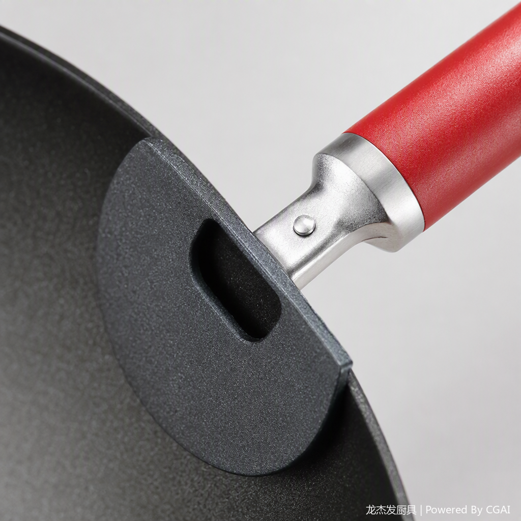 This multi-functional non-stick pan is a combination of household woks, soup POTS and kitchenware. It is durable, easy to clean and suitable for various scenarios Specification image