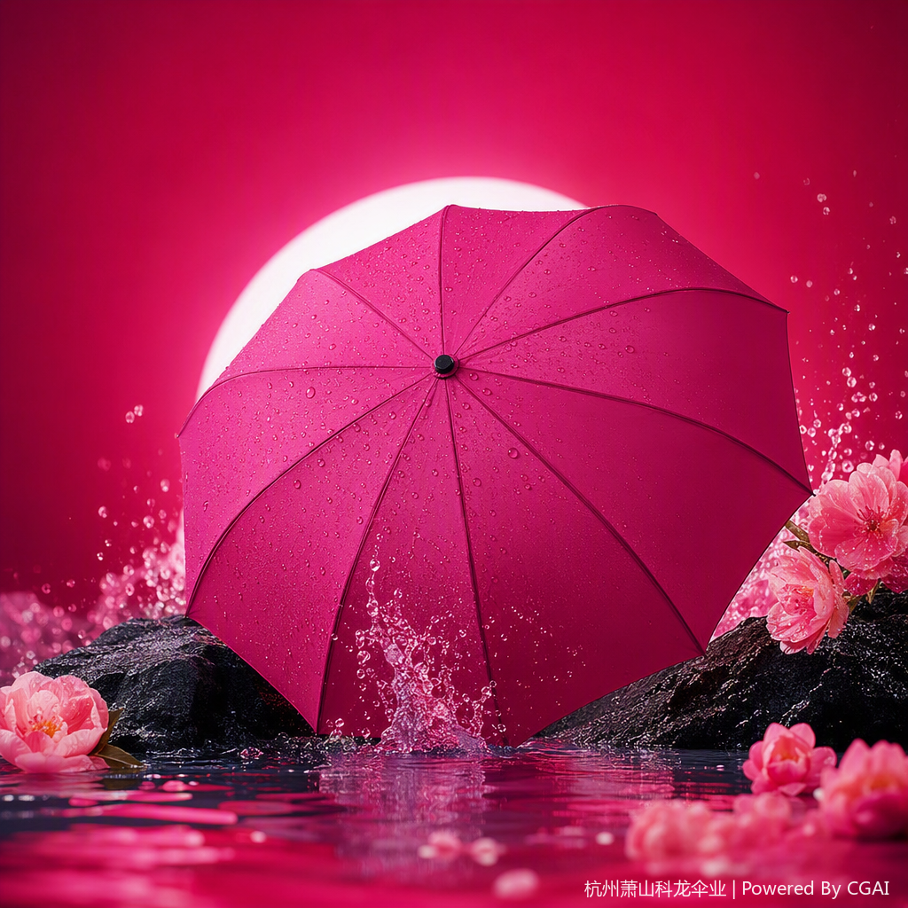 多功能防风遮阳防雨便携伞轻巧耐用晴雨两用折叠伞学生成人款白底实物图