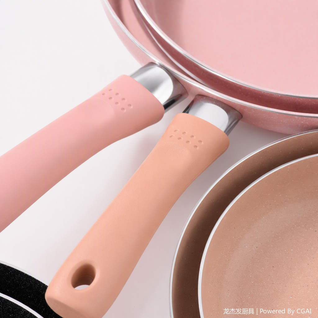 Cocina y baño antiadherente importado capa antiadherente multicapa durable y fácil de limpiar utensilios de cocina utensilios de cocina domésticos