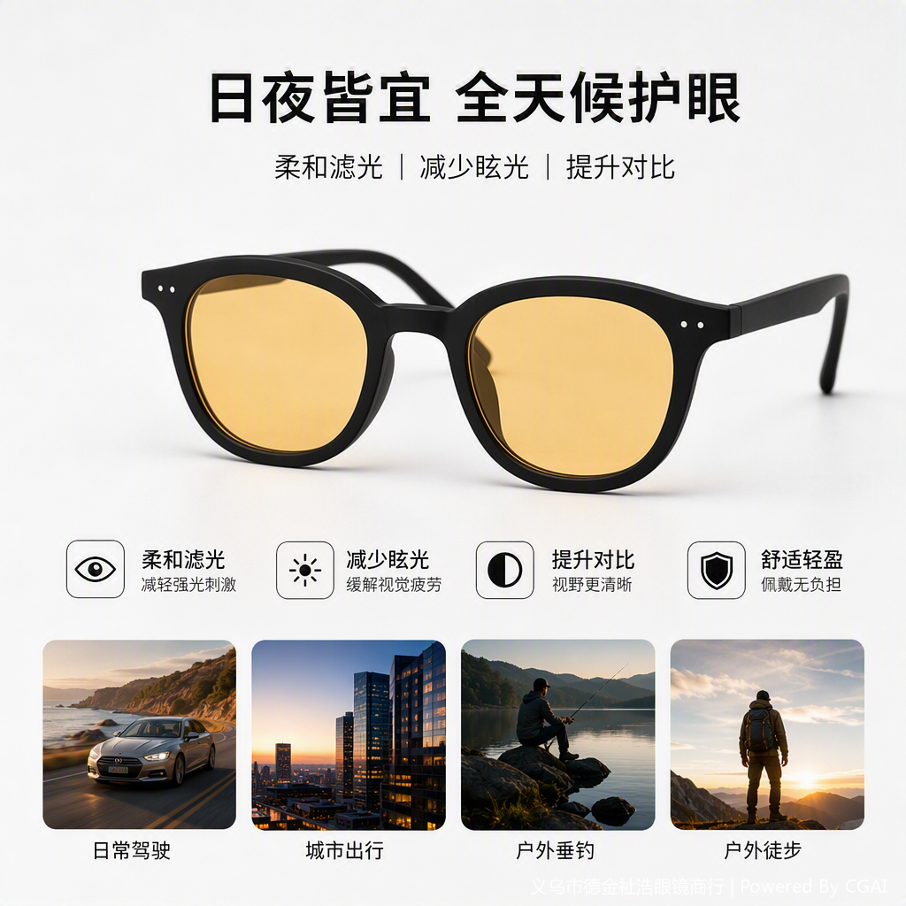 Fashionable polarized sunglasses, trendy sunglasses for men and women, UV-protective sunglasses, sunglasses accessories, casual style Item Picture
