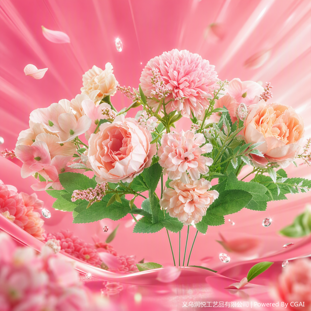 Multicolored rose and rose flower potted plants, home garden ornamental plants, green plant seedlings details Picture