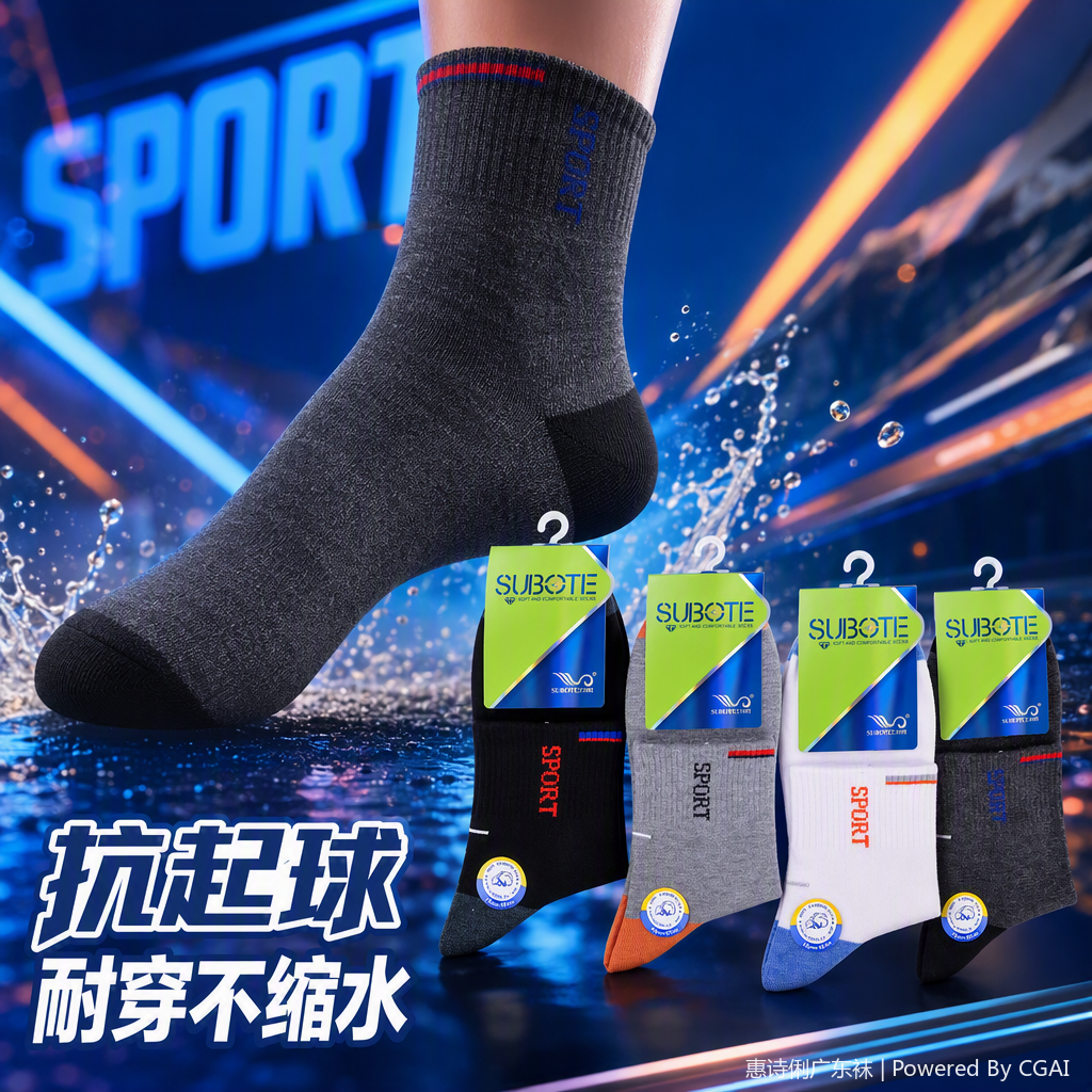 Sports and casual cotton socks for men and women, thin, comfortable and breathable sports socks, versatile for sports and casual wear