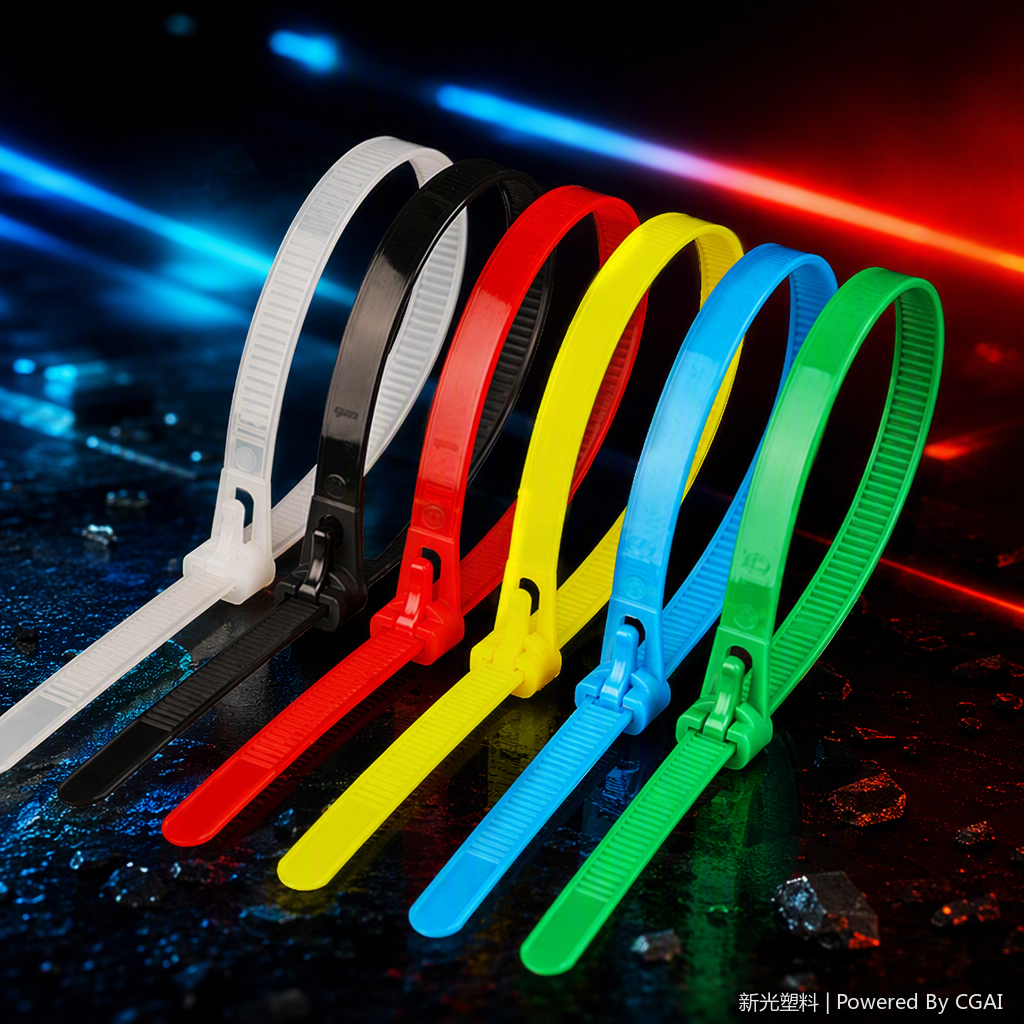 Multi-functional packaging cable ties are strong, durable, and are tools for binding ropes, organizing and stringing