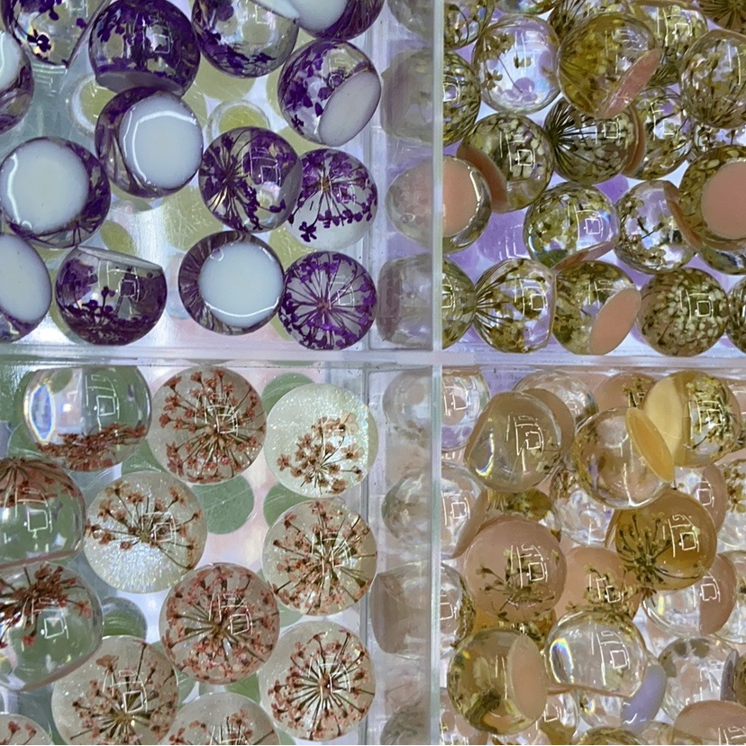 لوازم قطع غيار يدوية من الكرز المتطابقة الملونة، سوارات DYY، قطع غيار لوازم البريد Item Picture
