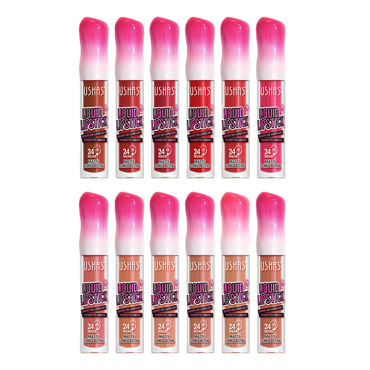 Long-lasting hydrating lip gloss moisturizes, hydrates and brightens the lip makeup liquid. The lip makeup maintains color without smudging Application Scenario