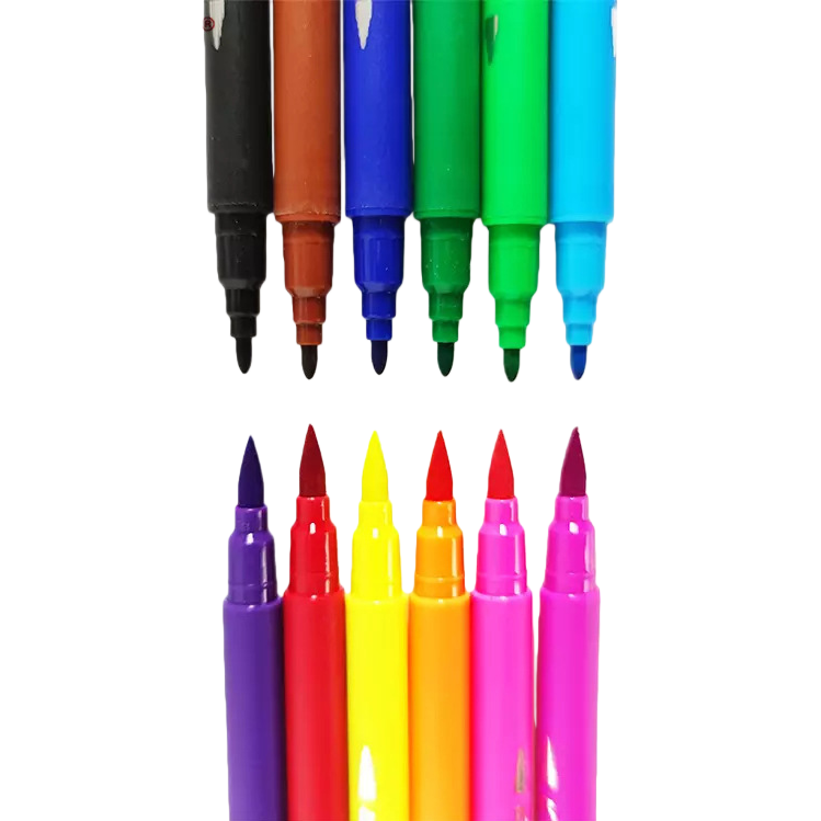 The multi-color office cultural writing pen set is portable and practical for student drawing color markers Item Picture