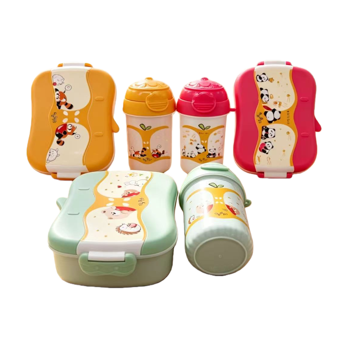 Multi-functional sealed and fresh-keeping lunch box, portable plastic lunch box, household covered storage box, large capacity, simple and durable details Picture