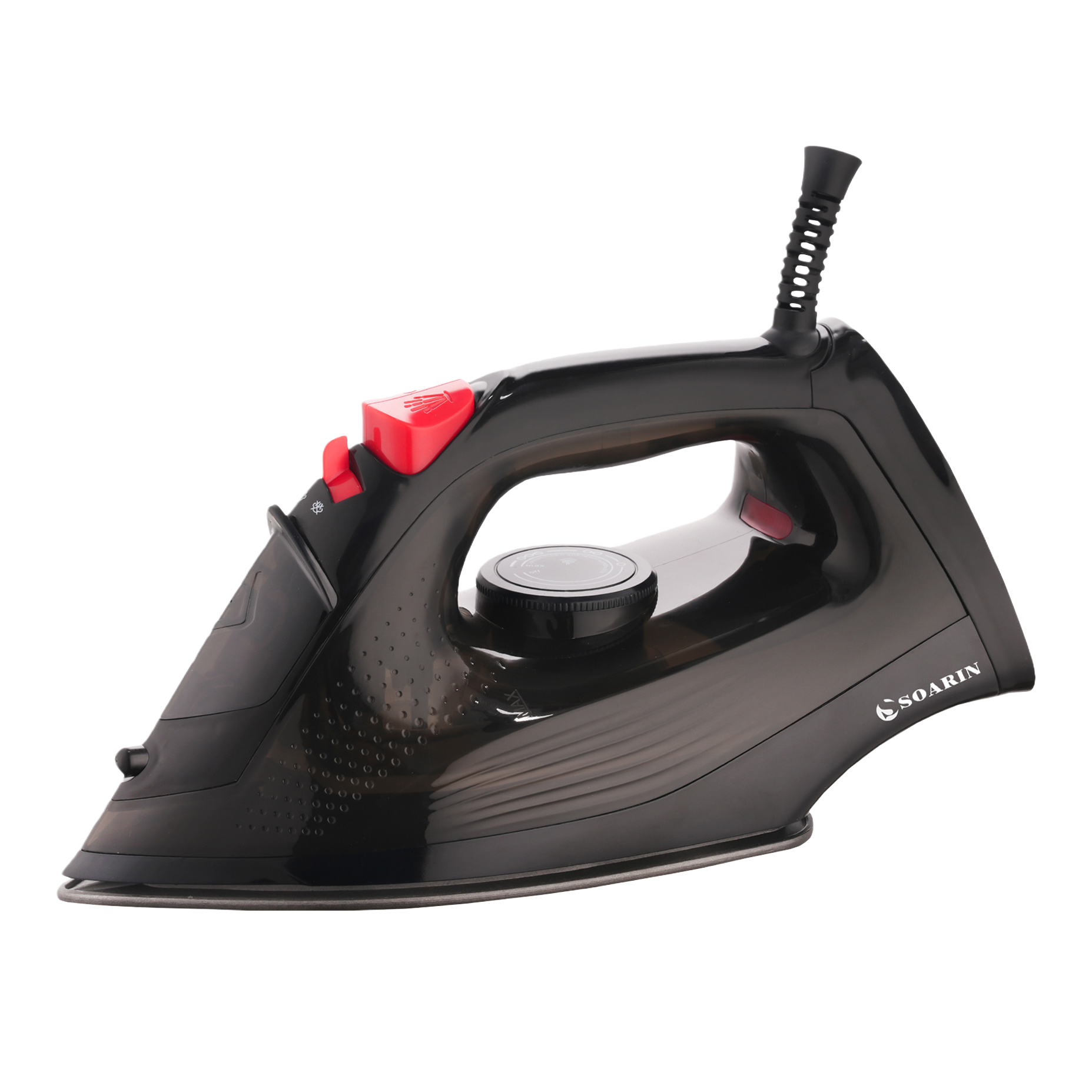 The SR-507 multi-functional steam iron for export trade, a dry ironing iron with Teflon coating, is available for wholesale Item Picture
