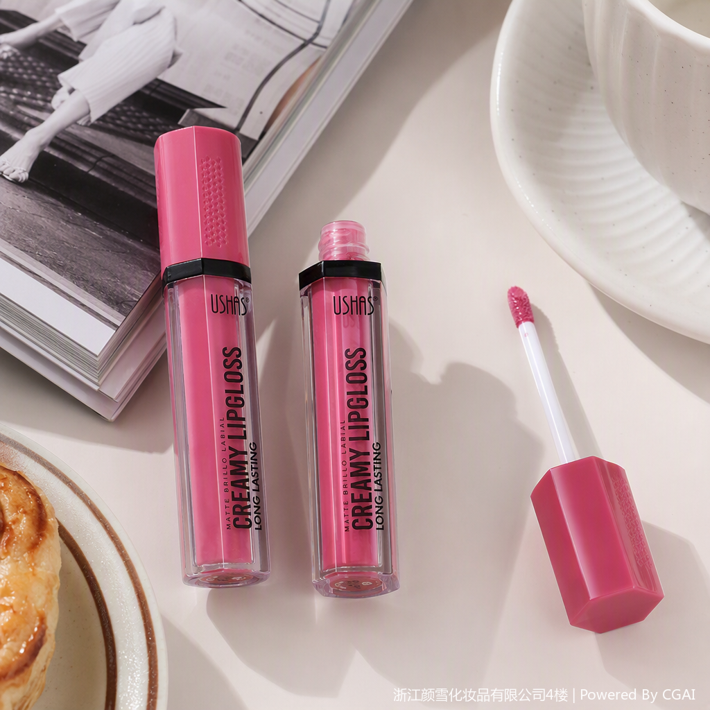 Larga duración agua labios esmalte hidratante brillante no es fácil decoloración maquillaje esencial