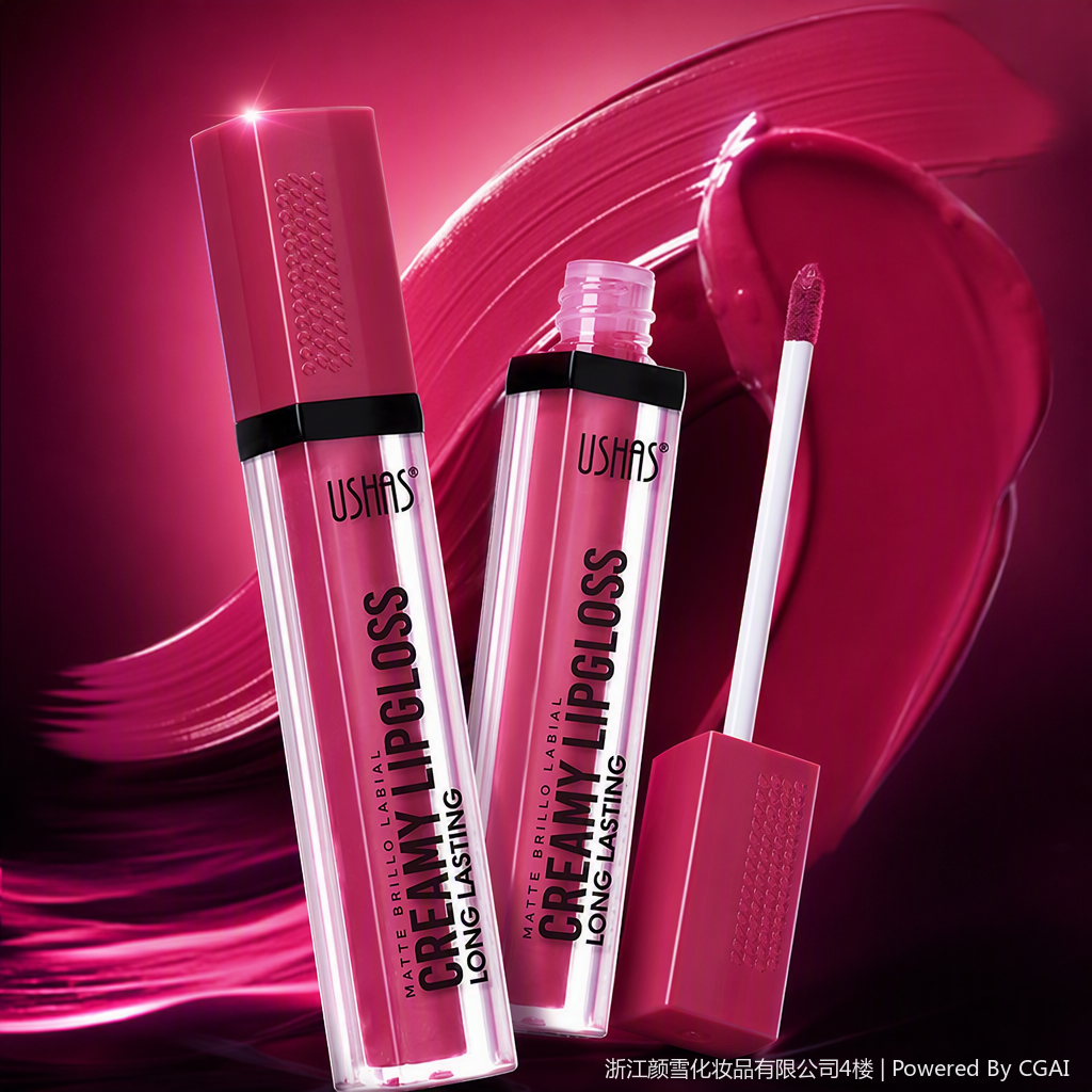 Long-lasting hydrating lip gloss is a must-have for makeup that is moisturizing, lustrous and does not fade easily Specification image