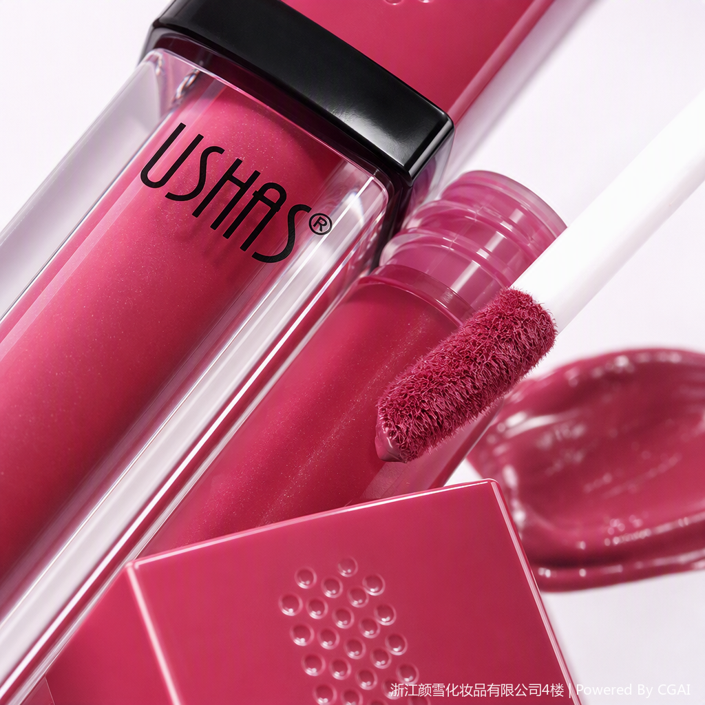 Long-lasting hydrating lip gloss is a must-have for makeup that is moisturizing, lustrous and does not fade easily Item Picture