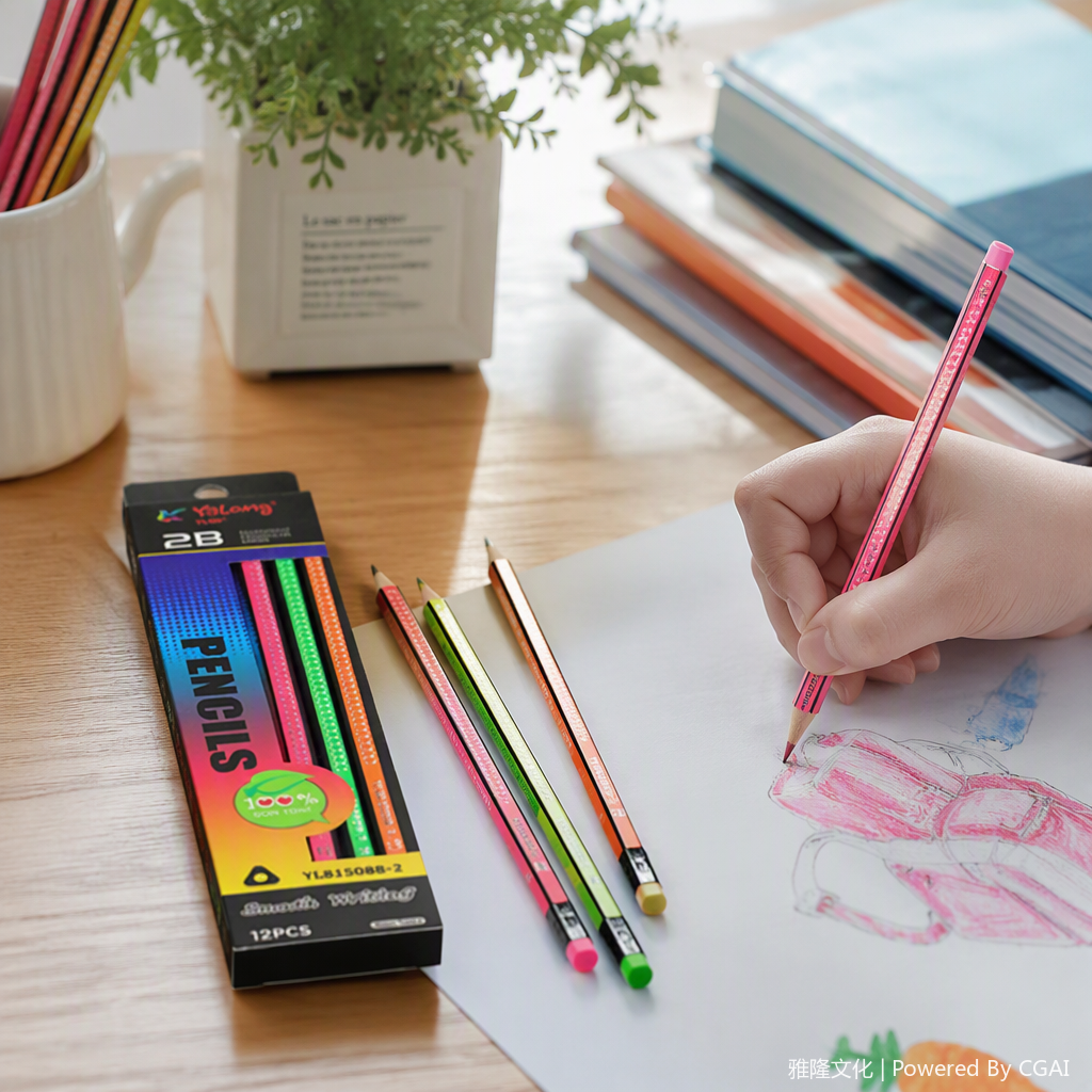 Office culture, art, calligraphy and drawing supplies, multi-functional drawing notebook, drawing tool set for students' professional use Specification image