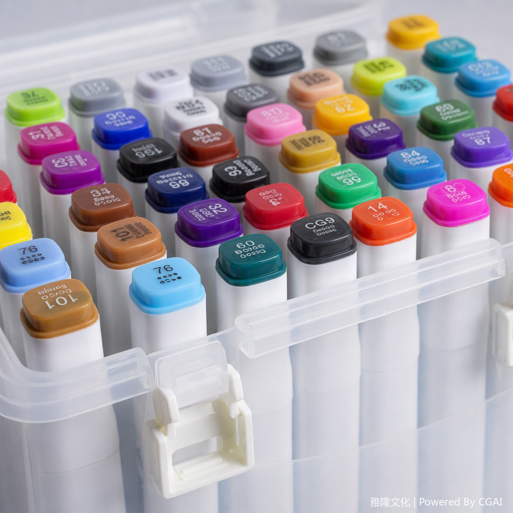 Colorful Office Culture marker Pen Set for students, durable colored marker pens, office supplies Item Picture