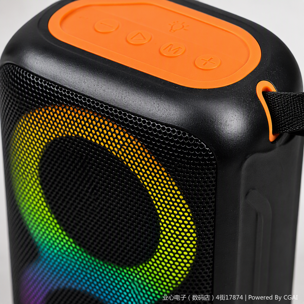 Altavoces inalámbricos negros caja especial caja de regalo portátil a prueba de choques de alto grado accesorios de embalaje personalizados Application Scenario
