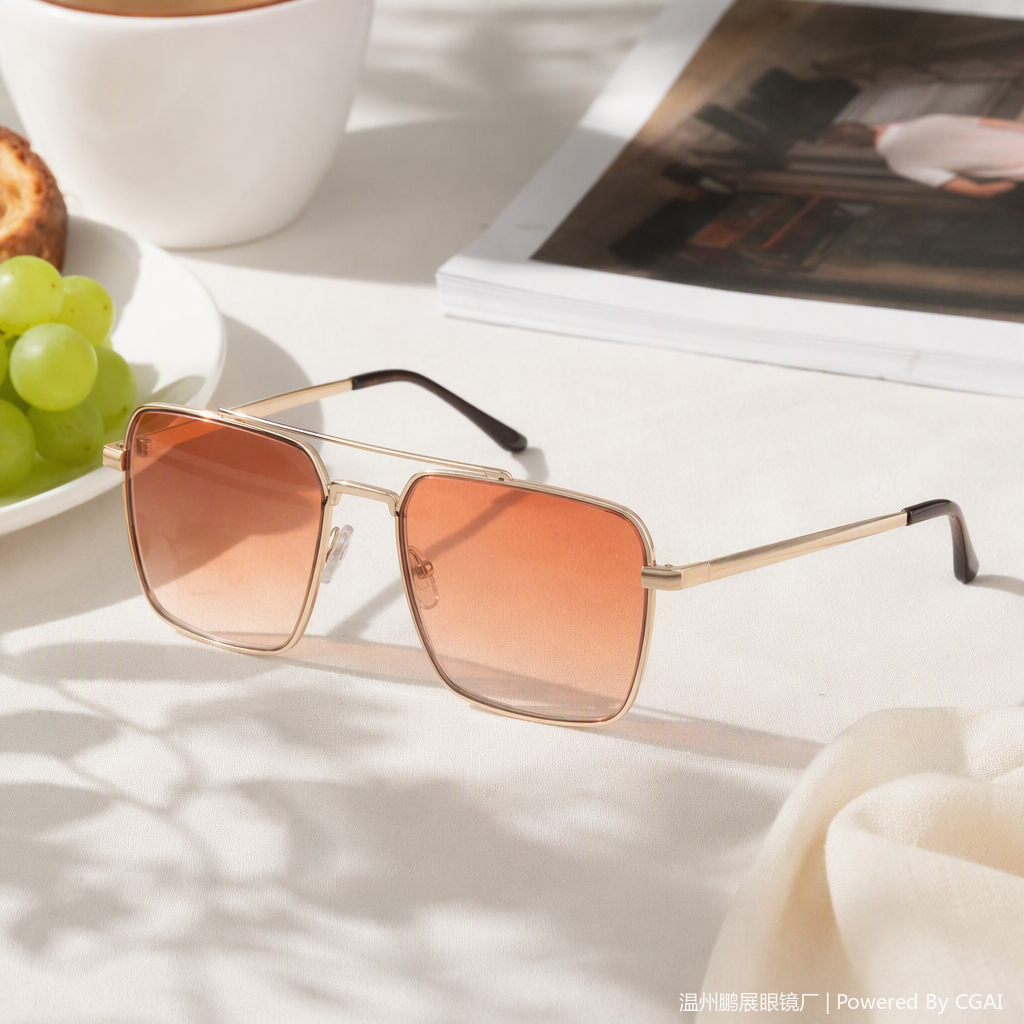 Fashionable polarized sunglasses for men and women, trendy sunglasses for UV protection, driving, outdoor and casual sunglasses accessories Specification image