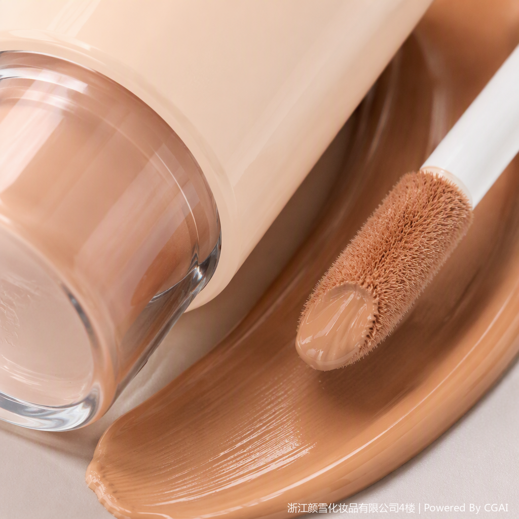 Long-lasting oil-control foundation, concealer, natural nude makeup, long-lasting foundation, hydrating and moisturizing foundation