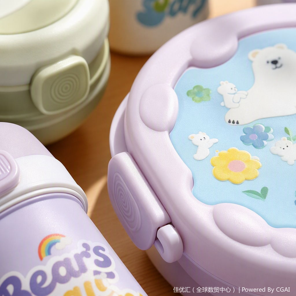 Multi-functional sealed and fresh-keeping lunch box, portable plastic lunch box, household student lunch box with lid, durable and large capacity Application Scenario