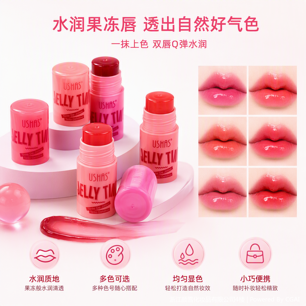 Long-lasting moisturizing lipstick, tinting and hydrating makeup lipstick, lip gloss, special for students and women Application Scenario