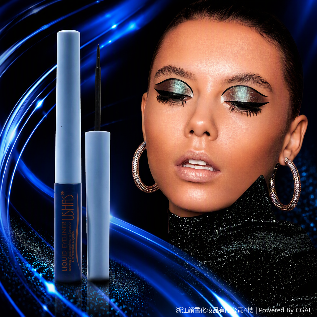 Lápiz líquido duradero anti-mareo eyeliner impermeable a prueba de aceite no mareo natural rico maquillaje suministros Specification image