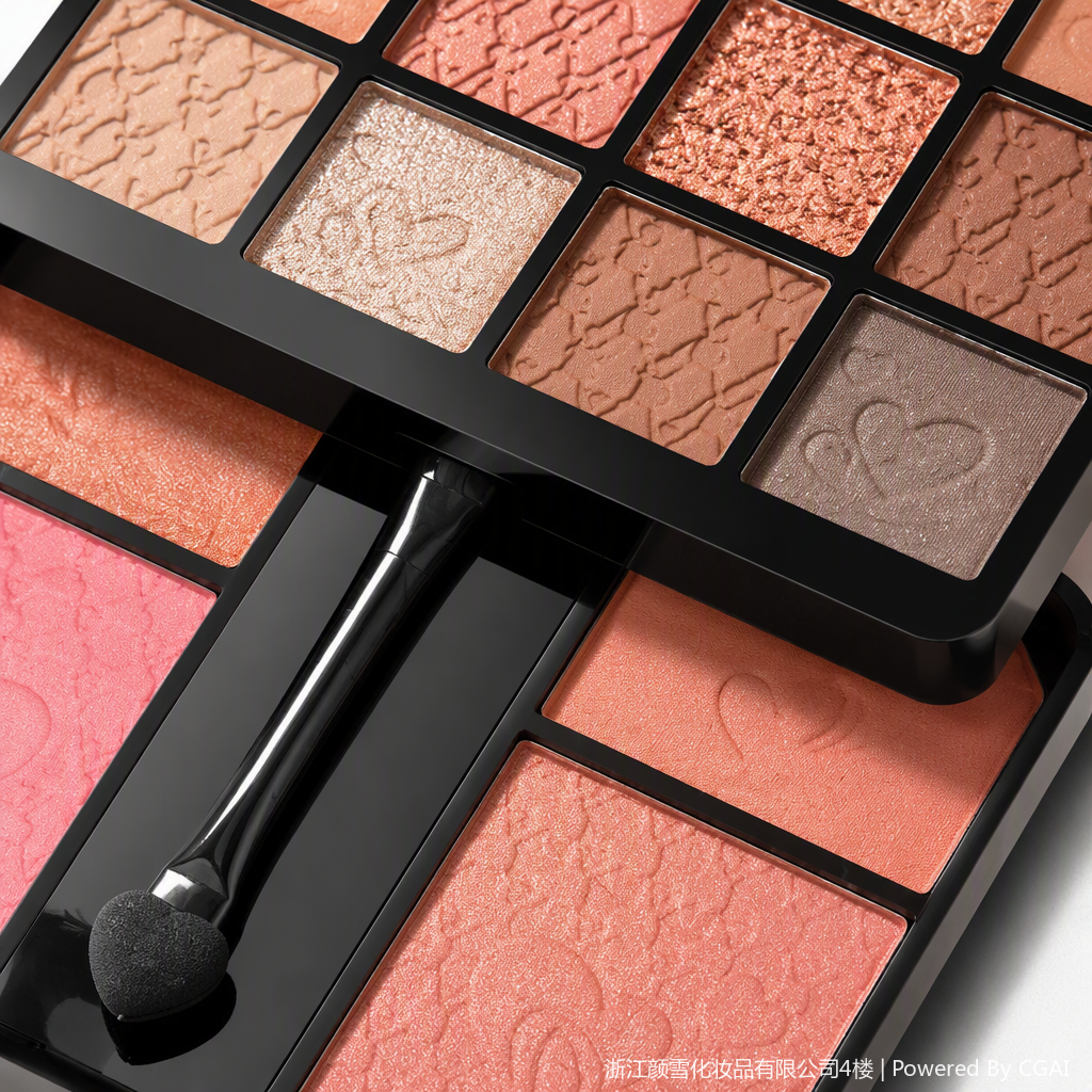 Multi-color eyeshadow, blush, highlight, contouring makeup set, long-lasting color display, multi-purpose combination makeup box for women Specification image