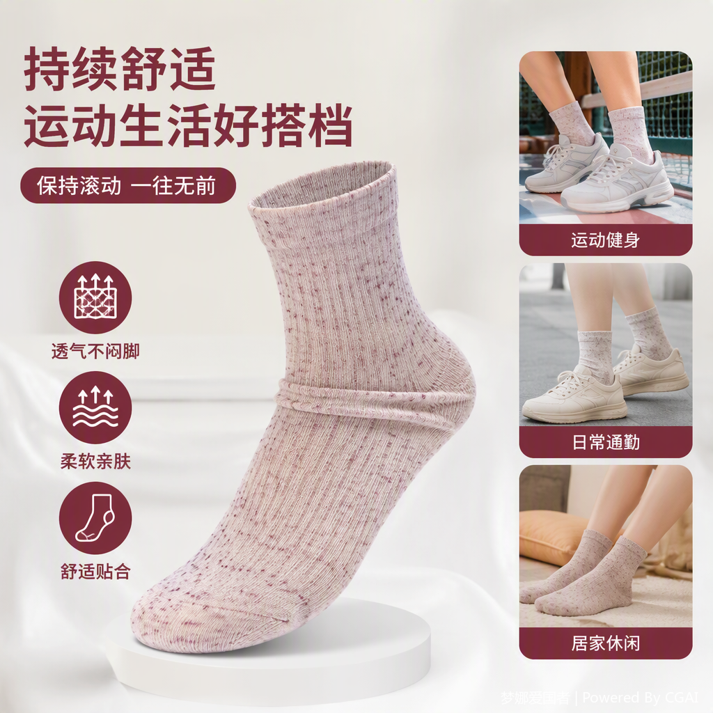 Fashionable and simple white packaging box, comfortable and casual socks, gift box, men's and women's styles, versatile and trendy new products