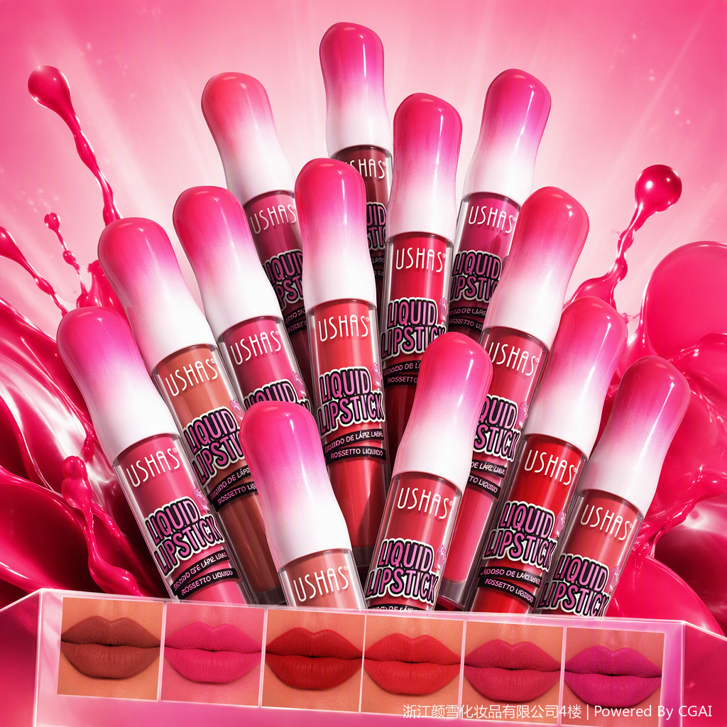 Long-lasting hydrating lip gloss moisturizes, hydrates and brightens the lip makeup liquid. The lip makeup maintains color without smudging Item Picture
