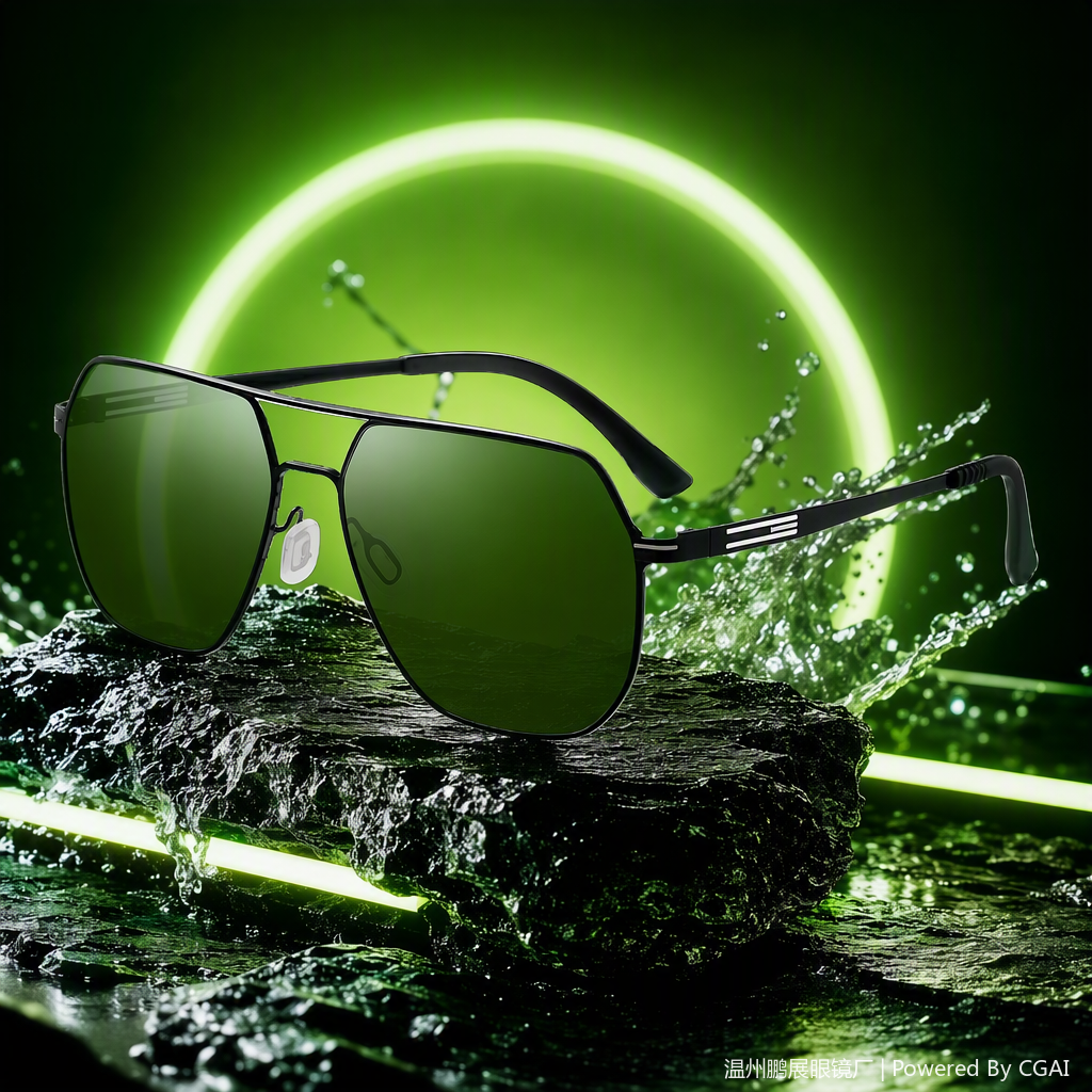 Fashionable polarized sunglasses for men and women, trendy sunglasses for UV protection, driving sunglasses and accessories Application Scenario