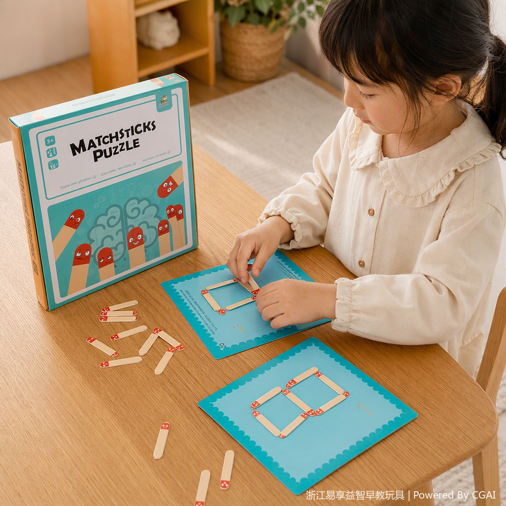 Fun and educational jigsaw puzzle boards, educational toys that inspire thinking, children's early education and educational game gift box Item Picture