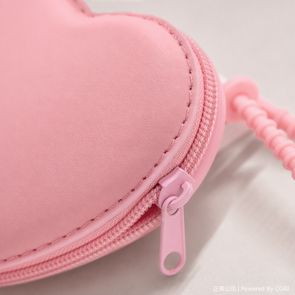 Colorful heart-shaped mini bag, clutch, coin purse, card case, fashionable and trendy women's bag, creative and versatile Application Scenario