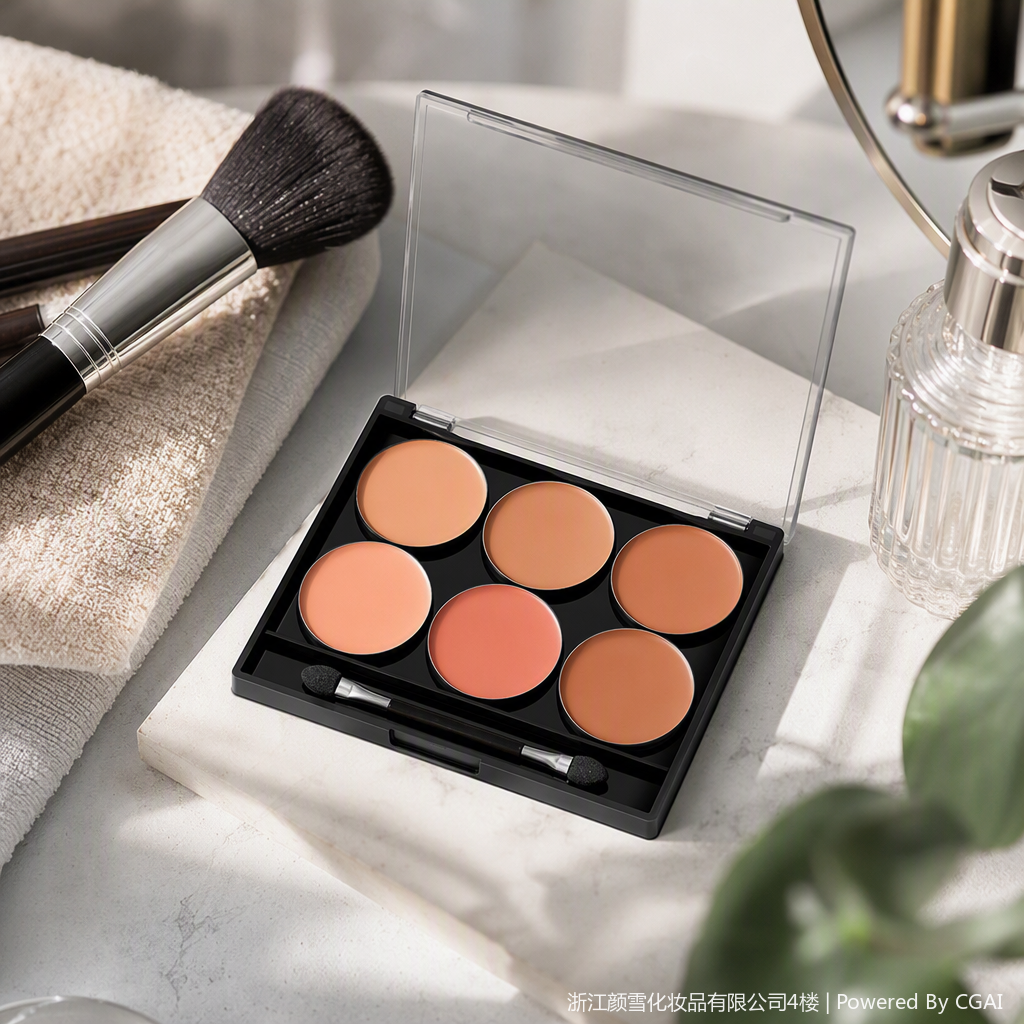 Multi-color facial makeup set, professional makeup tray, long-lasting color retention, multi-functional makeup combination suitable for all kinds of makeup looks Application Scenario