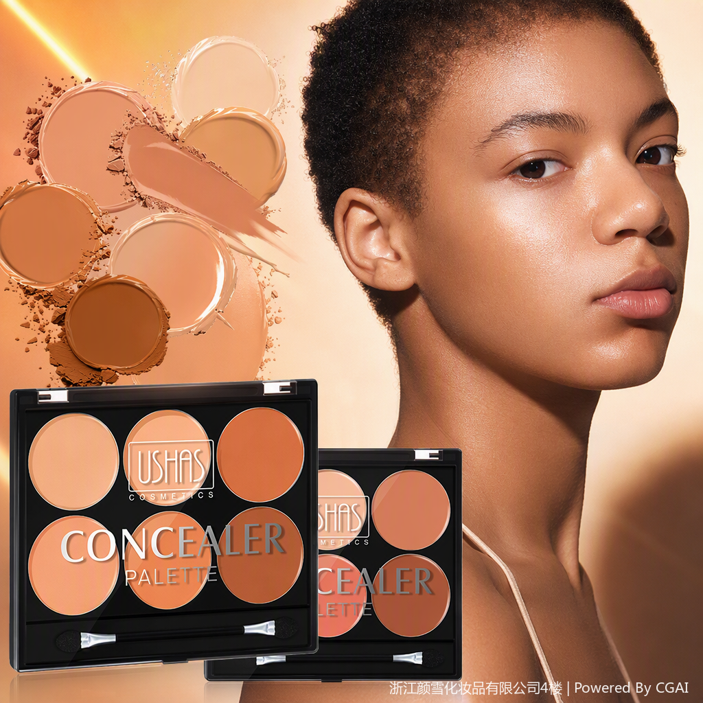 Multi-color facial makeup set, professional makeup tray, long-lasting color retention, multi-functional makeup combination suitable for all kinds of makeup looks Specification image