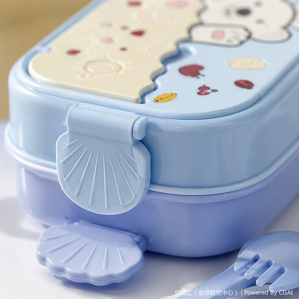 Multi-functional sealed food preservation box set, portable lunch box, plastic tableware storage box, household kitchenware Item Picture