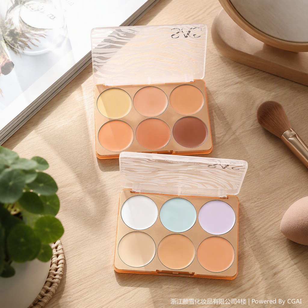 Multi-color eyeshadow, blush, highlighter, contouring makeup set, long-lasting color display, multi-purpose makeup set for women