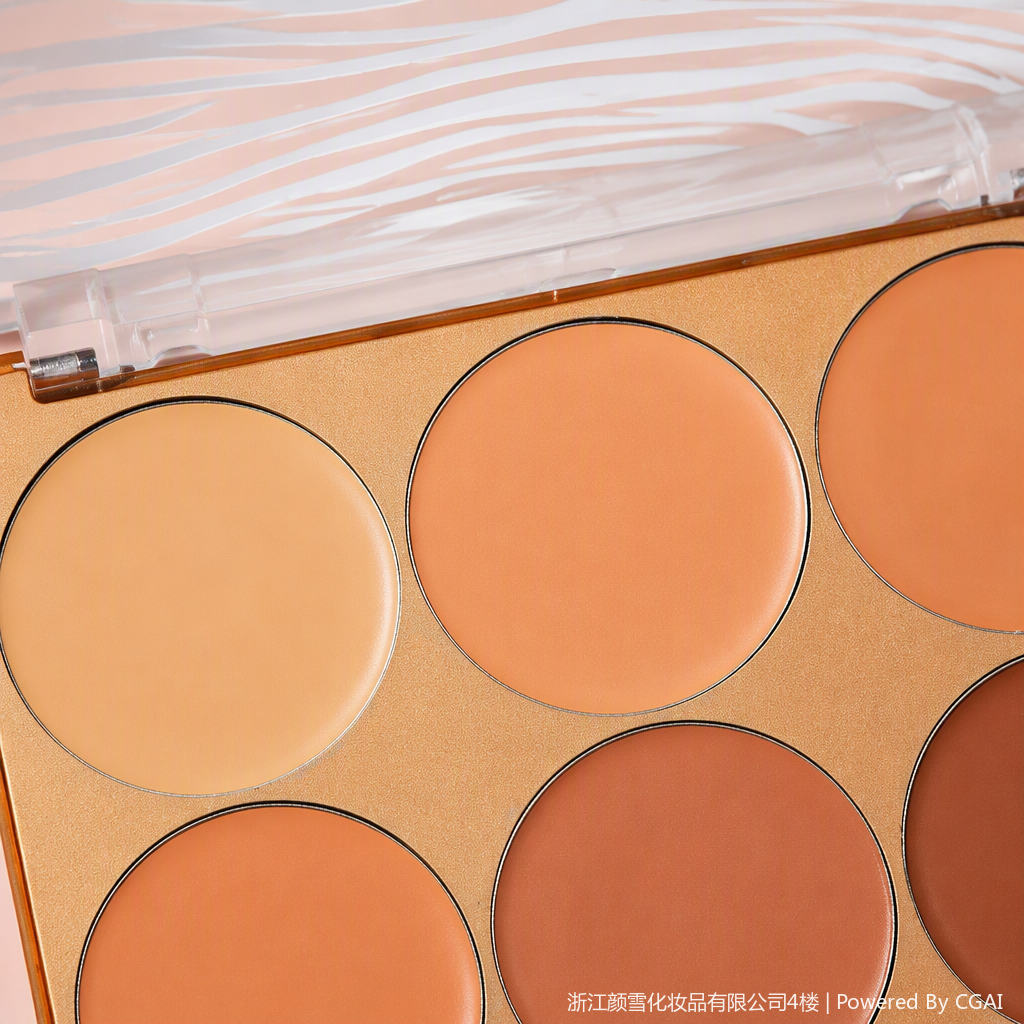 Multi-color eyeshadow, blush, highlighter, contouring makeup set, long-lasting color display, multi-purpose makeup set for women details Picture