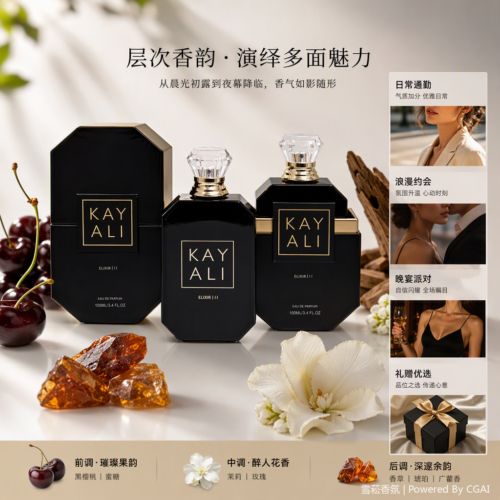Lingyao Rose Fragrance Women's Perfume