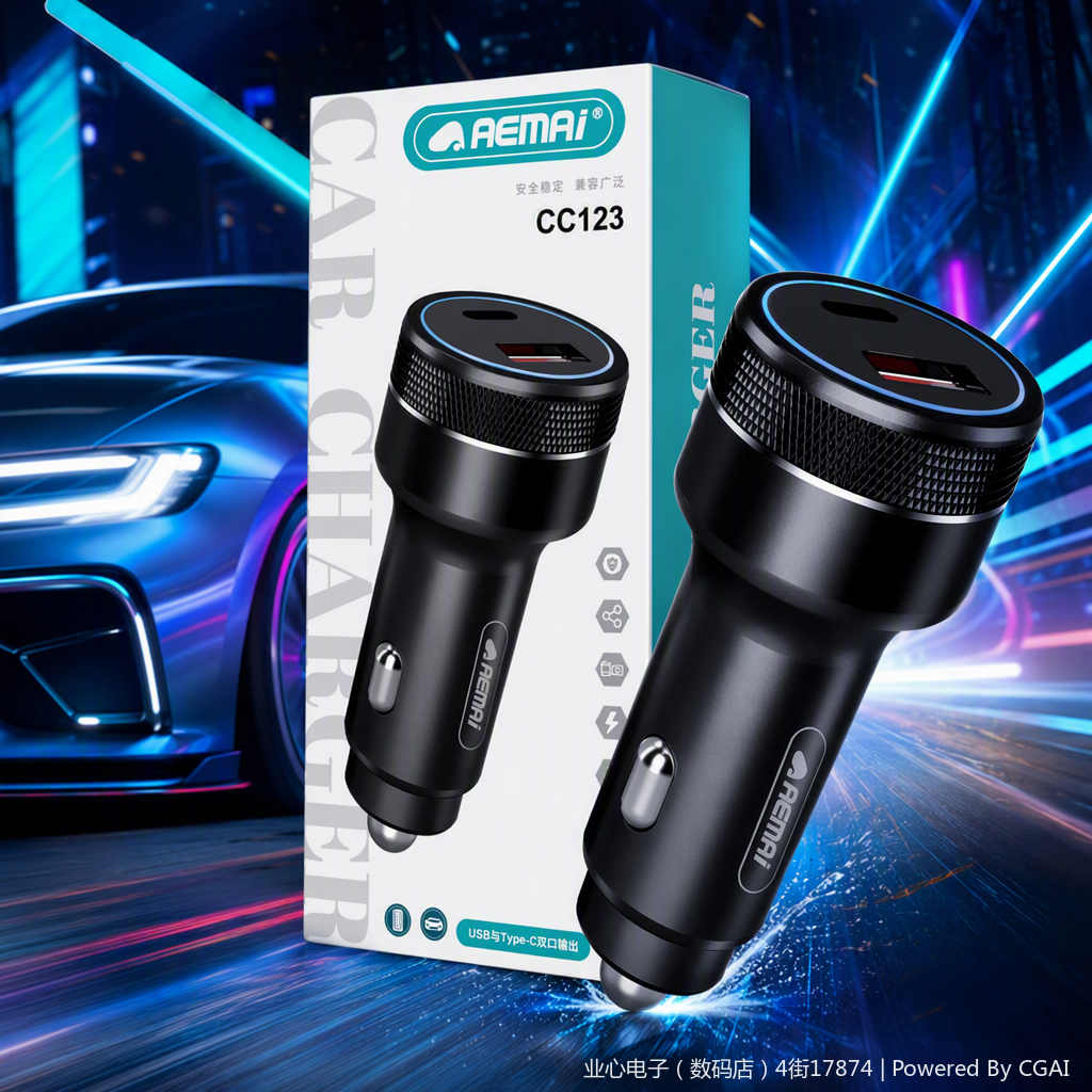 Cargador rápido multifunción para coche encendedor de cigarrillo de coche one drag multi smart security compatible con adaptador de carga rápida Specification image