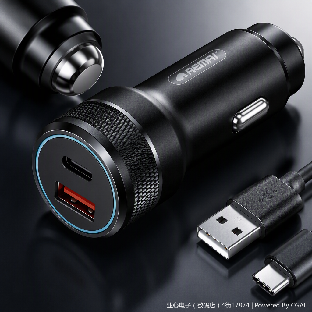 Cargador rápido multifunción para coche encendedor de cigarrillo de coche one drag multi smart security compatible con adaptador de carga rápida Application Scenario