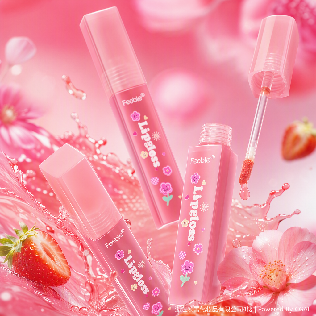 Brillo duradero miel nutre hidratación brillo labial brillo labial bálsamo hidratante no pegajoso natural nude Application Scenario