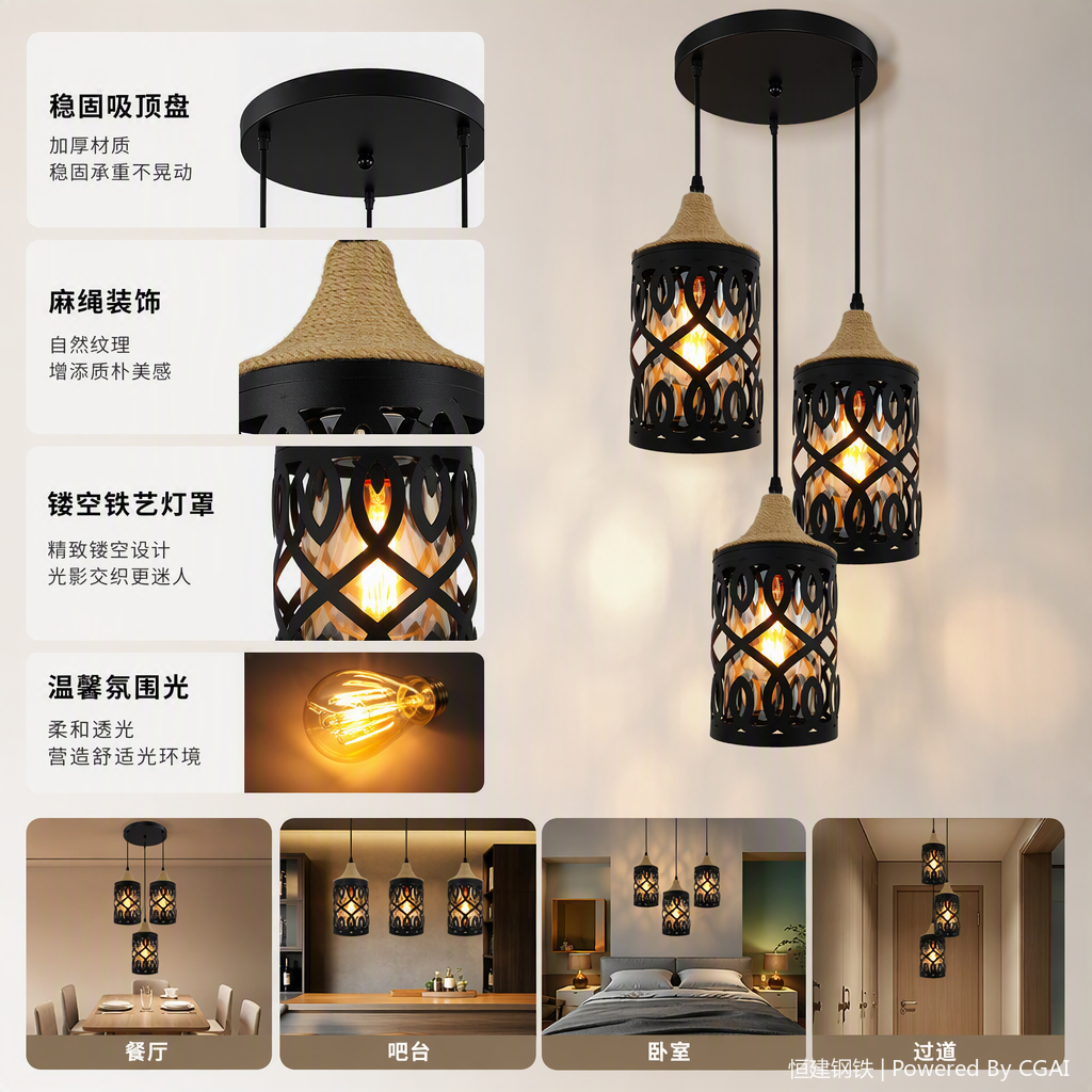 والمصابيح الاضاءة المنزلية الحديثة في الاسكندنافية الحديثة هي عبارة عن مصابيح خلاقة Specification image