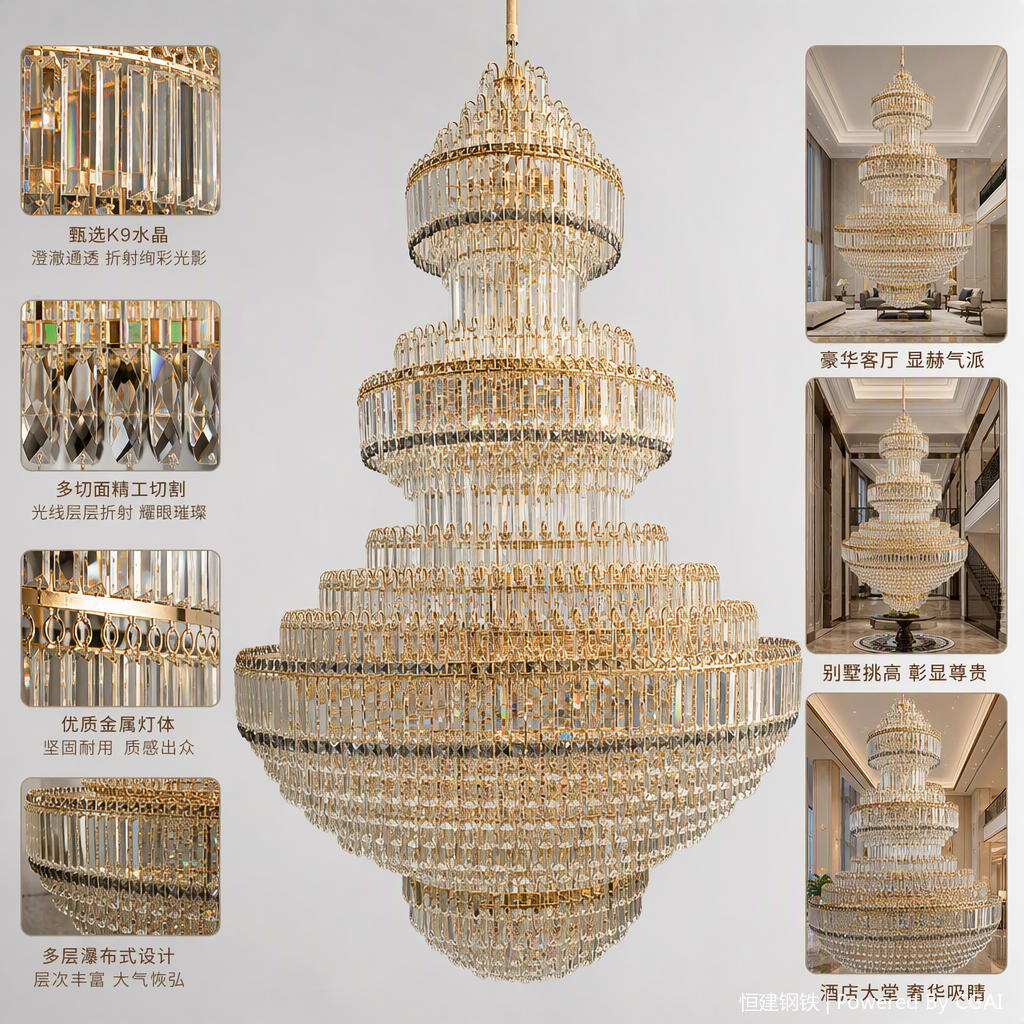 Modern and simple household chandeliers, creative and personalized lighting fixtures and decorative items for living rooms, bedrooms and dining rooms details Picture