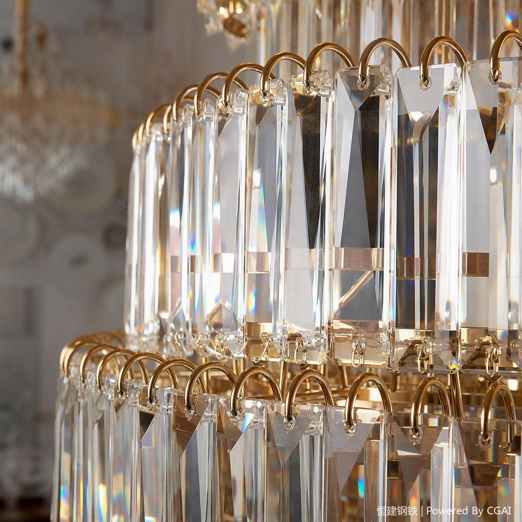 Modern and simple household chandeliers, creative and personalized lighting fixtures and decorative items for living rooms, bedrooms and dining rooms Application Scenario