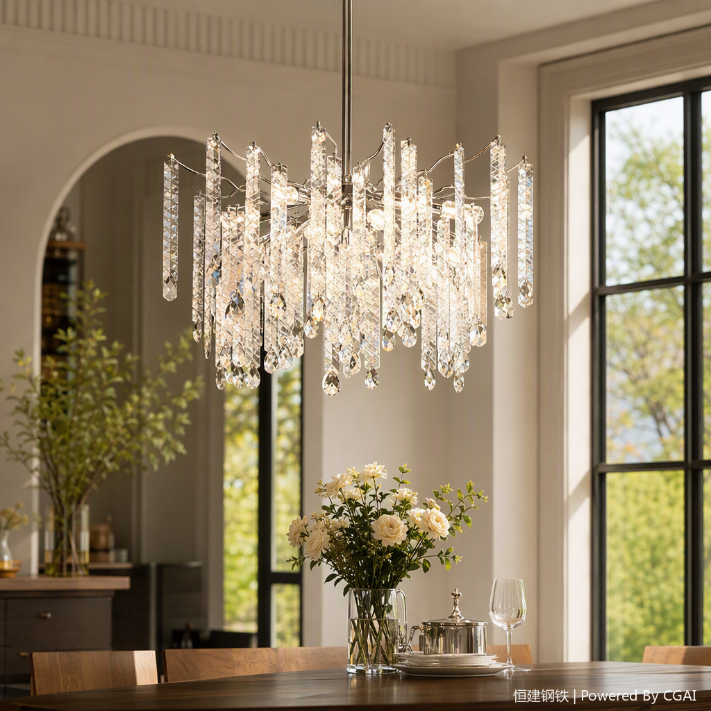 Modern and simple household chandeliers for living room, dining room and bedroom lighting fixtures, creative and fashionable chandeliers