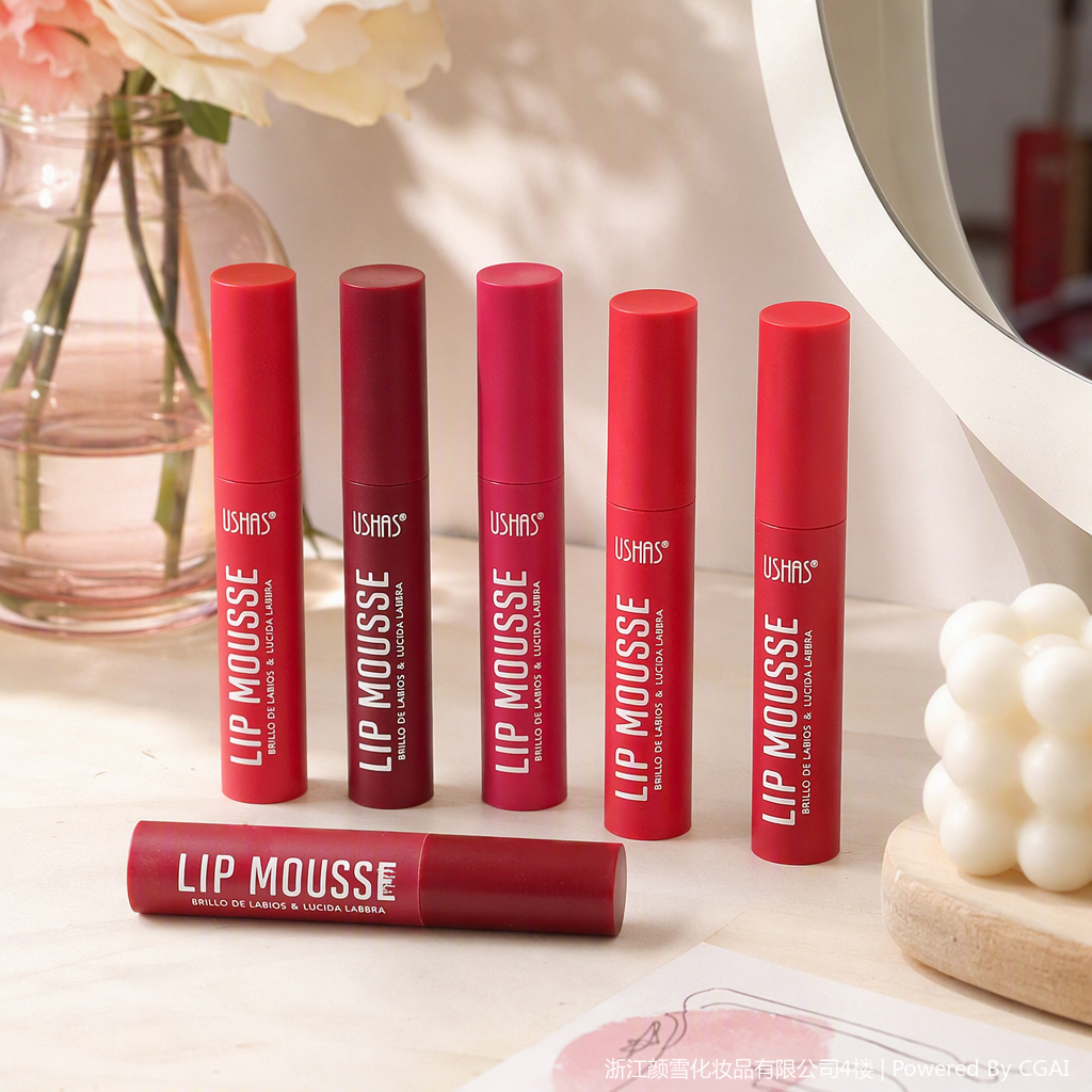 Hidratante de larga duración esmalte de labios mate color no es fácil de perder color hidratante brillo maquillaje de labios esencial Item Picture
