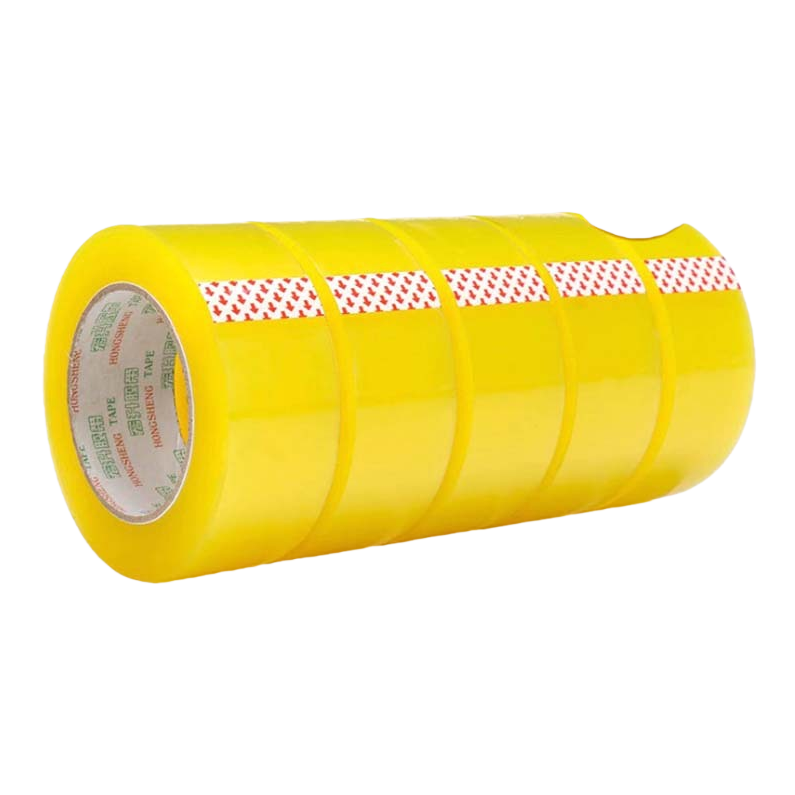 Tear-resistant transparent sealing tape, logistics packaging tape, strong and durable 50-meter package