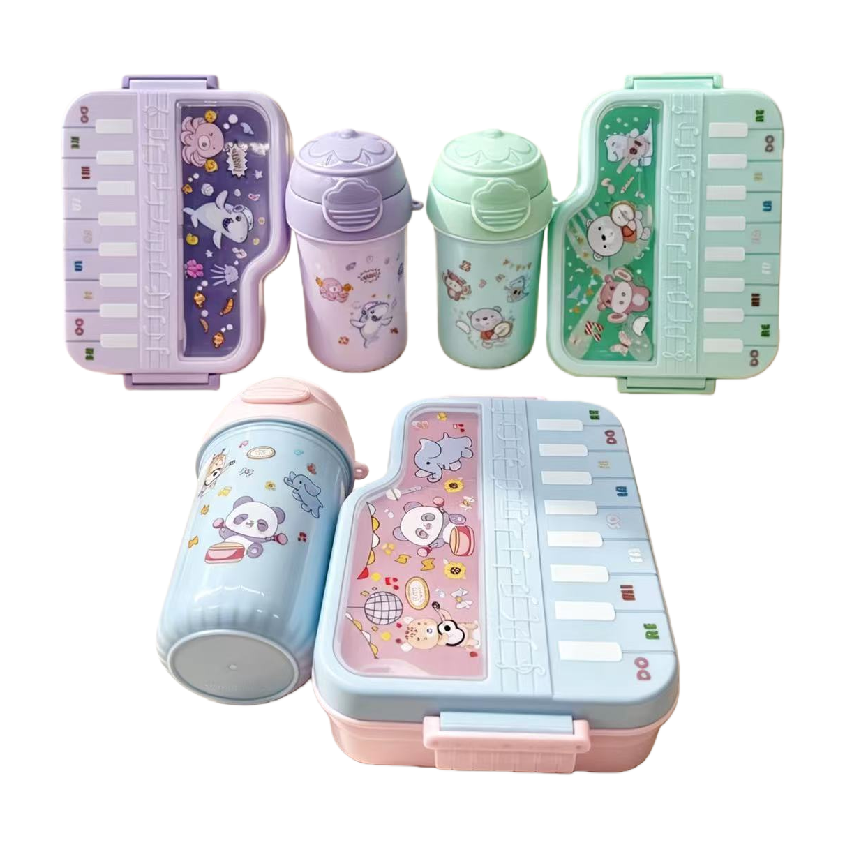 Multi-functional sealed food preservation box, portable lunch box, household plastic lunch box with lid, heat-resistant large-capacity storage box Item Picture