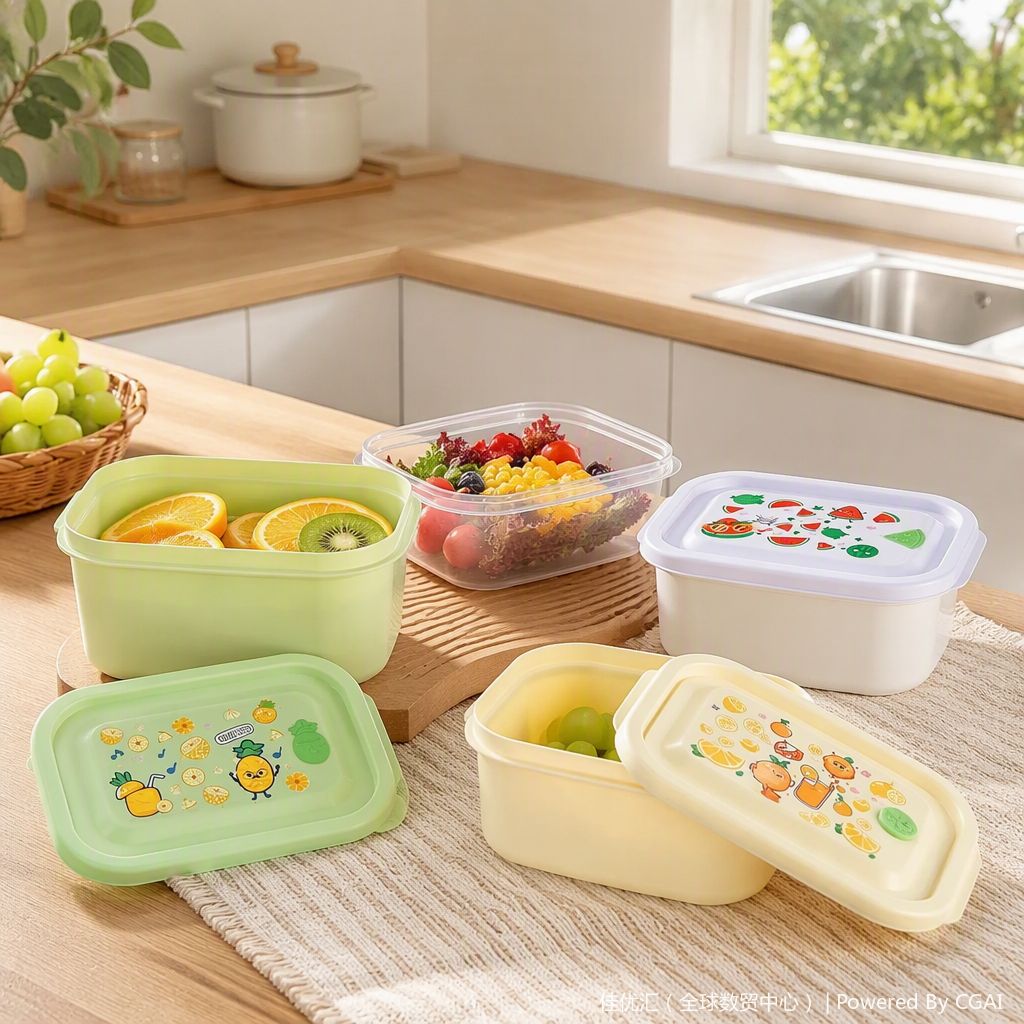 أكياس بلاستيكية متعددة الأغراض تحتوي على مواد غذائية محمولة مغلفة بإحكام وبضغط، وذات نوعية عالية من الشفافية