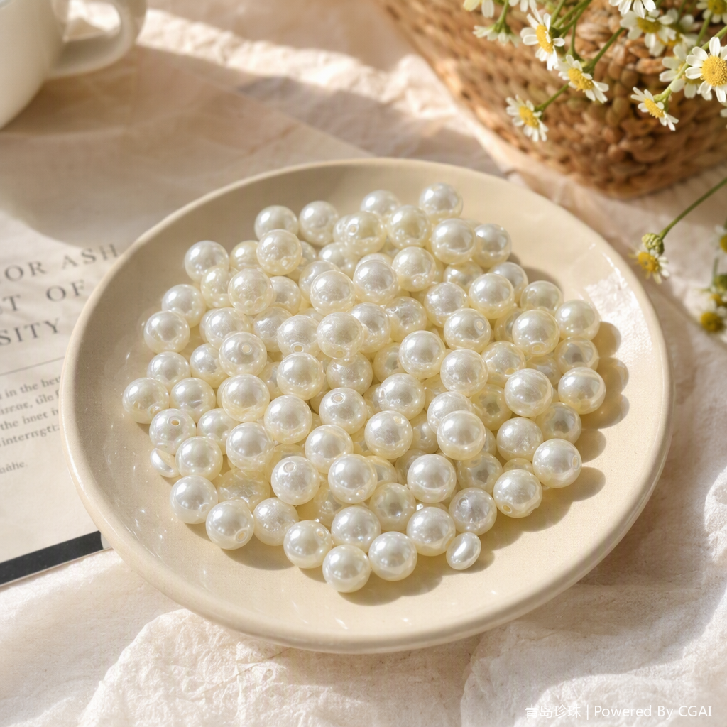 Imported pearl jewelry, fashionable and elegant style, bracelet, necklace, earrings, gift box set, women's fine accessories Specification image