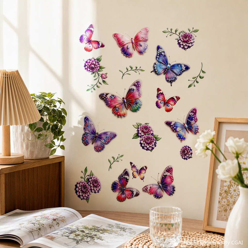 Pegatinas decorativas de pared creativas simples y modernas pegatinas de pared decorativas de pared pegatinas decorativas de pared Item Picture