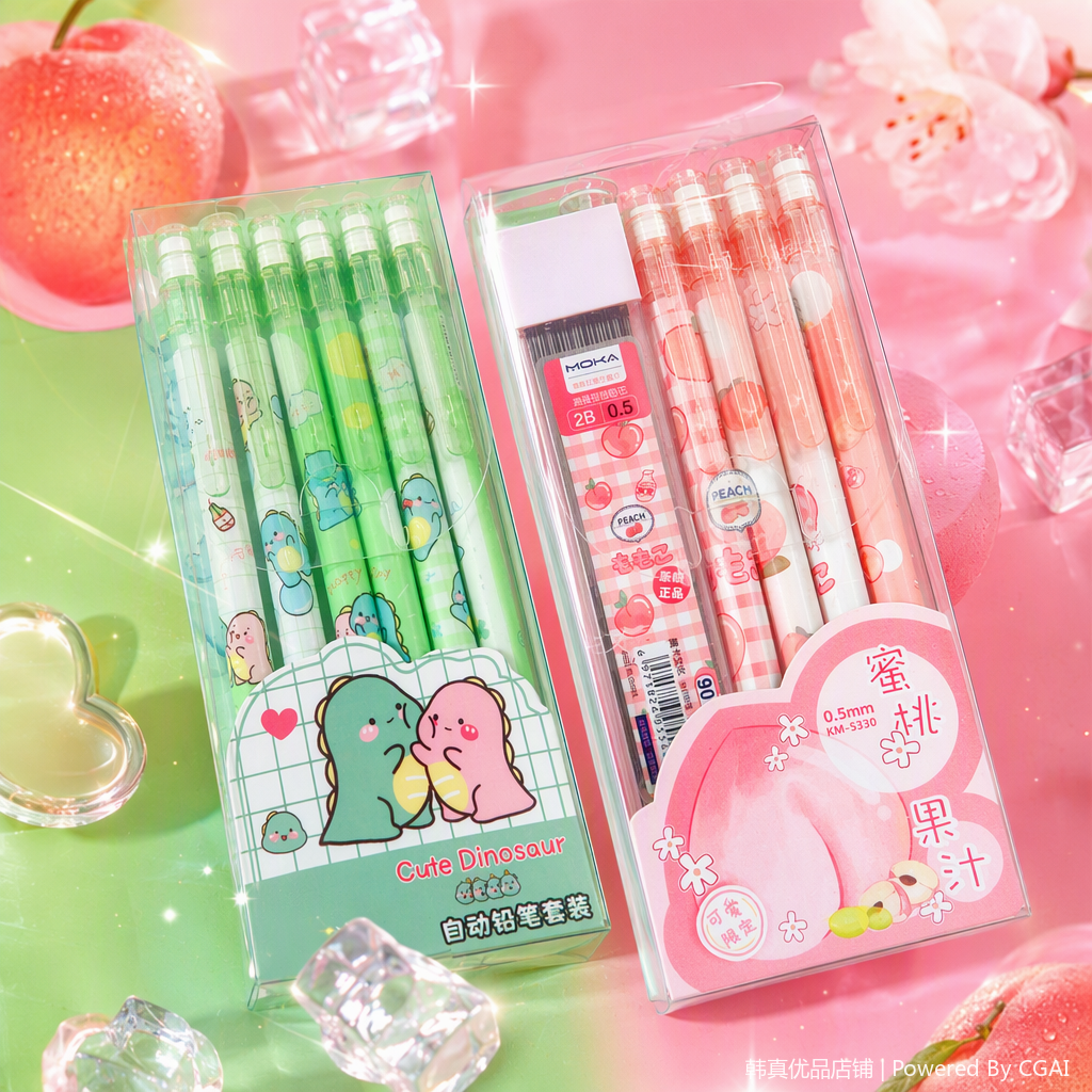 Multi-functional office cultural, art, calligraphy and drawing supplies, creative drawing tools with diverse choices, suitable for office and study Application Scenario